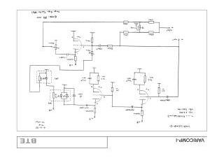BTE Varicomp 1 schematic circuit diagram